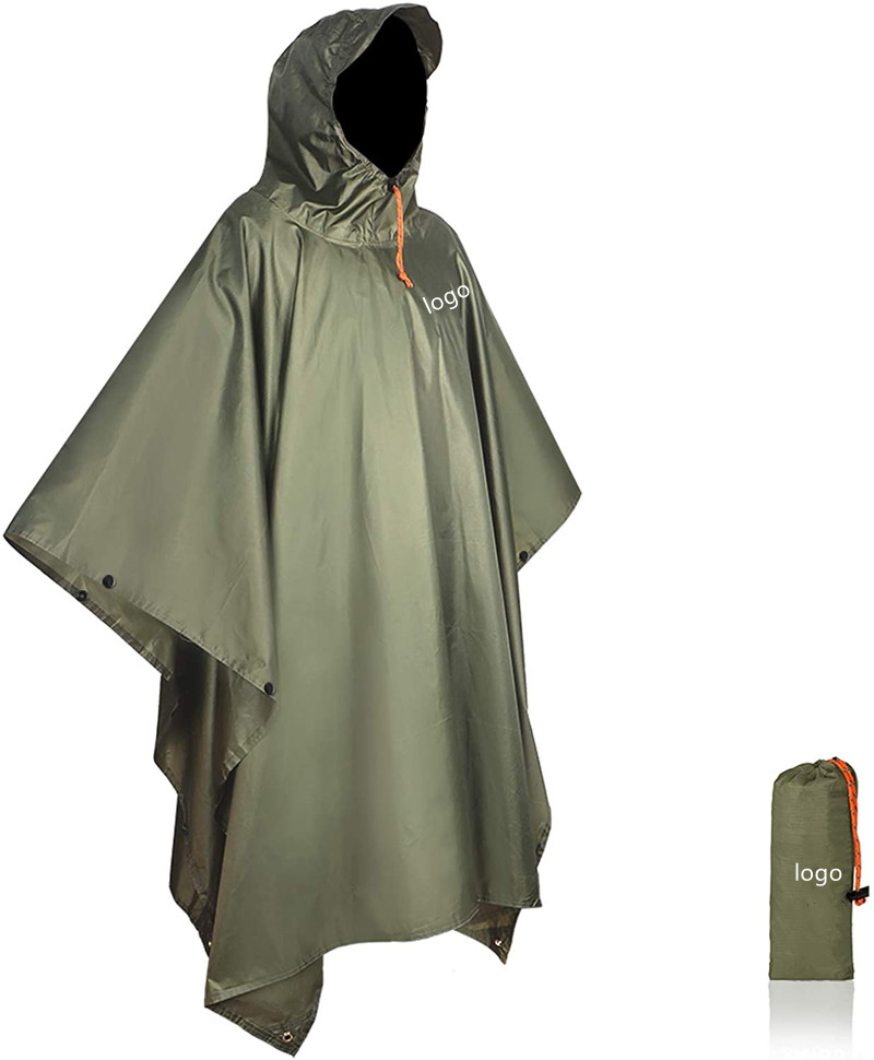 nylon rain poncho