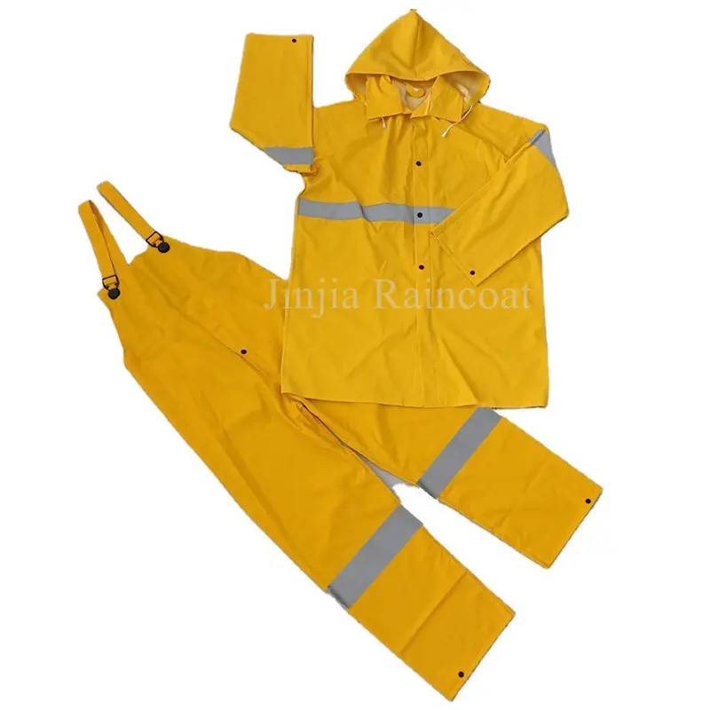 pvc rain suit