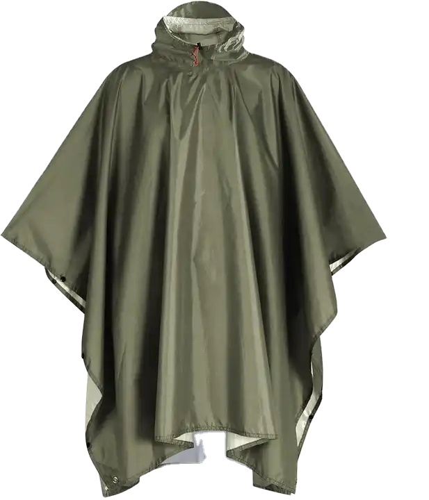 rain poncho with logo